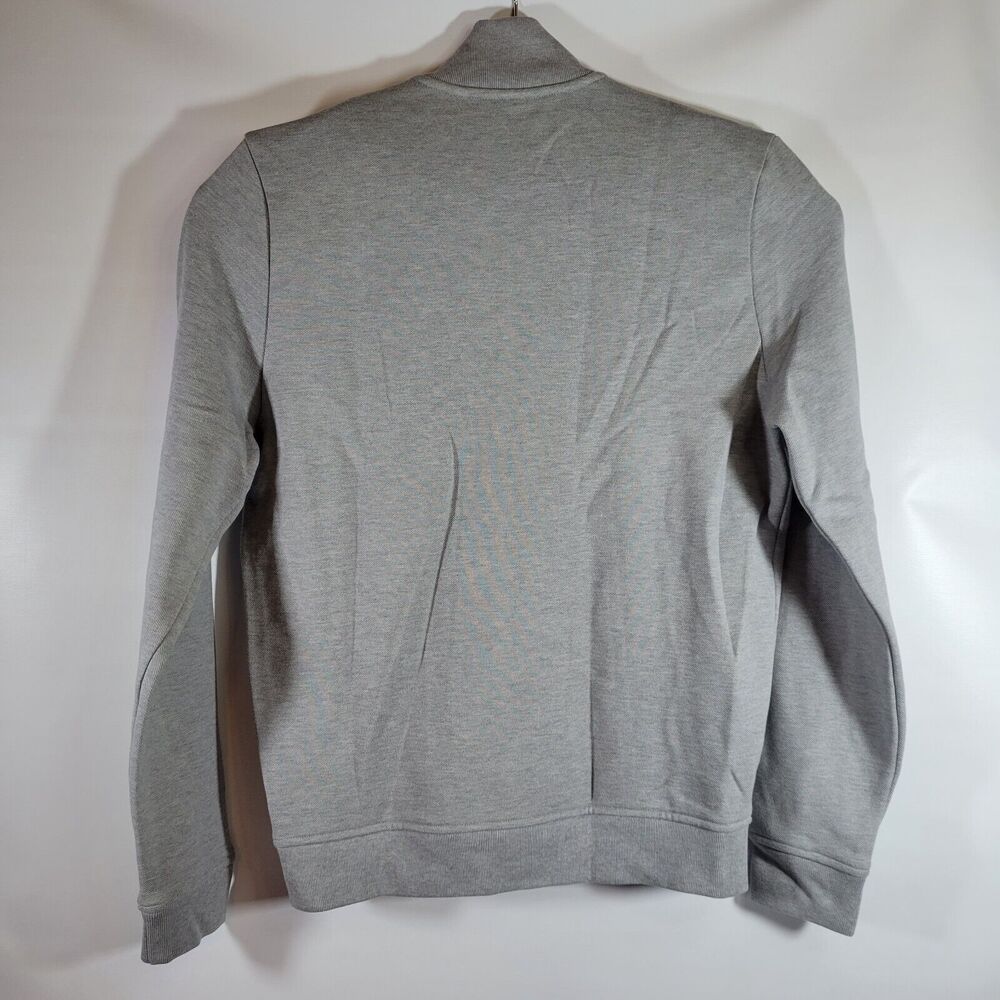 Lacoste Men s Zippered Stand-Up Collar Piqué Fleece Jacket Size S - Picture 8 of 9